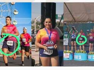 Bochorno en la Maratón Internacional de Asunción: Hombre suplantó a ganadora  - Polideportivo - ABC Color