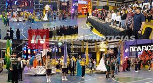 UNAE INAUGURÓ LOS 24 JUEGOS UNIVERSITARIOS CON GRAN FIESTA