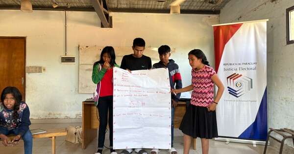La Nación / Estudiantes indígenas participan por primera vez en pasantías electorales