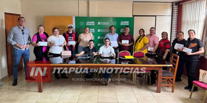 MUNICIPALIDAD DE CAMBYRETÁ ENTREGA APORTES PARA EL DÍA DE LA JUVENTUD