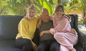 Bruce Willis reaparece sonriente junto a sus hijas en medio de su lucha contra la demencia - OviedoPress
