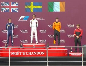 Buena jornada sprint del piloto mbareté en Bakú - La Tribuna