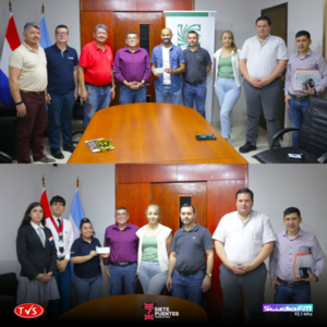 EBY ENTREGA APORTES AL ROTARY CLUB ENCARNACIÓN Y  A LA FEDERACIÓN DE ESTUDIANTES DE ENCARNACIÓN - «TVS DIGITAL»