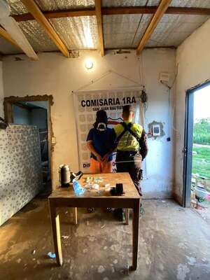 Allanamiento en San Juan Bautista deja un detenido y evidencias incautadas - Policiales - ABC Color