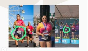 Versus / Uno corrió y otra se puso la medalla: papelón en la Maratón Internacional de Asunción