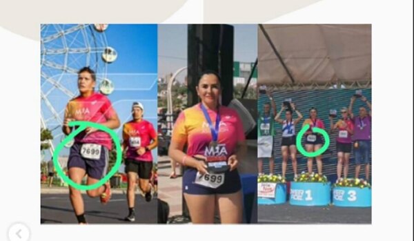 Versus / Uno corrió y otra se puso la medalla: papelón en la Maratón Internacional de Asunción