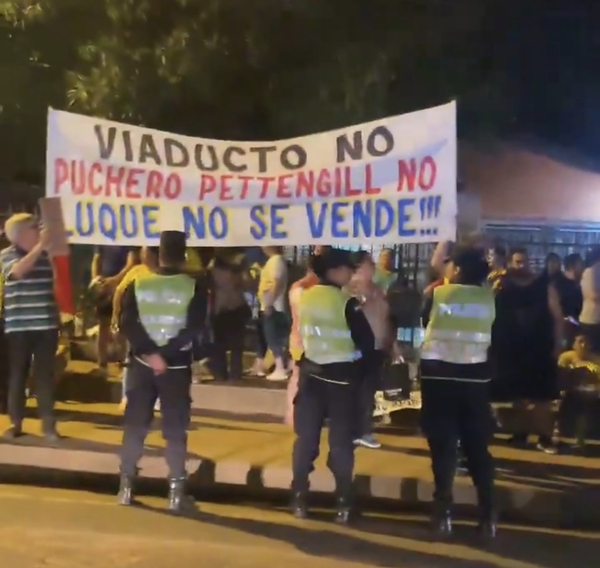 Pobladores de Luque rechazan autopista elevada y acusan falta de información del MOPC