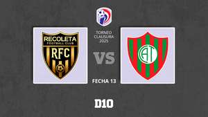Recoleta vs. Atlético Tembetary: Paso a paso
