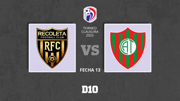 Recoleta vs. Atlético Tembetary: Paso a paso