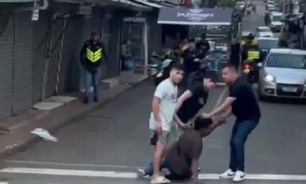Golpean a presunto ladrón en Ciudad del Este antes de entregarlo a la Policía
