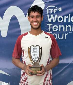 Tenis: Dani Vallejo suma otra corona - Polideportivo - ABC Color