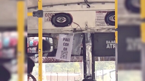 Colectivo interno de San Lorenzo sorprende al cobrar pasaje con QR