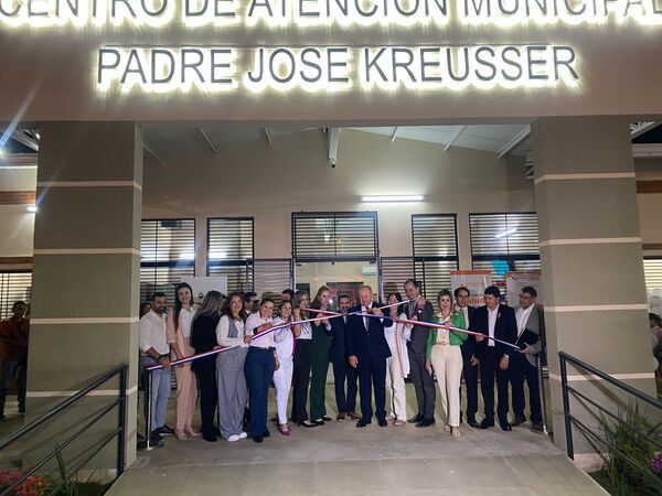Inauguran el Centro de Atención Municipal “Padre José Kreusser” en Pacú Cuá