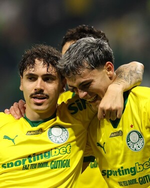 Ramón Sosa la metió por primera vez en Palmeiras