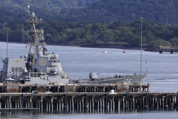 Otro buque destructor de Estados Unidos está en Panamá - Mundo - ABC Color