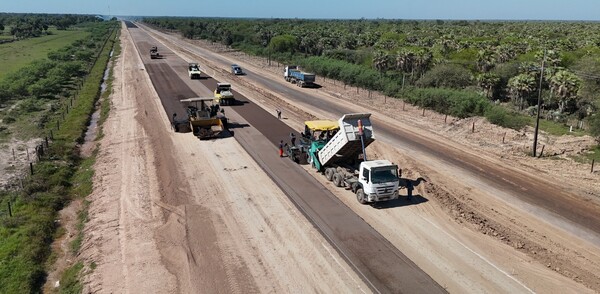 Obras en la PY12 transforman el Bajo Chaco con más de 70 % de avance