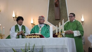A imitación de los mártires, el cardenal Martínez pide a los jóvenes vivir la fe con valentía