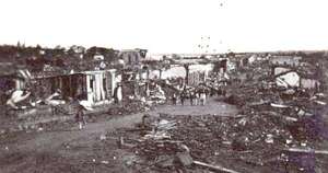 La Nación / La primavera de 1926, cuando un tornado casi borra a Encarnación
