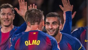 Versus / El Barcelona golea y sigue las huellas del Real Madrid