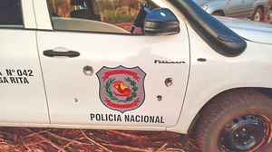 Ataque armado contra policías en Yhú deja un patrullero baleado - La Tribuna