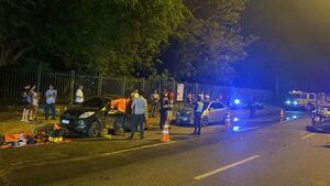 Popular / (VIDEO) Dos muertos y cinco heridos en violento choque ocurrido frente al Botánico