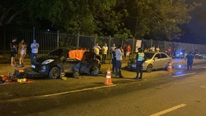 Grave accidente en zona del Botánico deja dos muertos y varios heridos - trece