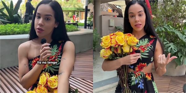 Popular / (VIDEO) ¡Esta cuerona contó el ingueroviable motivo por el que no le gusta recibir flores!