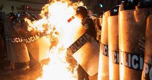 La Nación / Continúan las violentas protestas contra gobierno en Lima