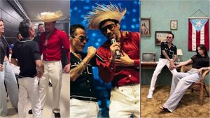 Popular / (VIDEO) ¡Nadia Ferreira y Marc Anthony, invitados de lujo al concierto de Bad Bunny!