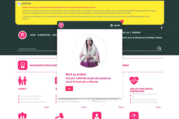 Ministra virtual en Albania: dudas sobre transparencia y control