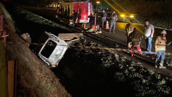 Conductor muere calcinado tras accidente en Juan León Mallorquín