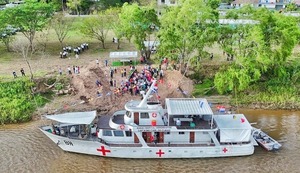 Buque Hospital atendió a más de 2.500 personas en Humaitá - ADN Digital