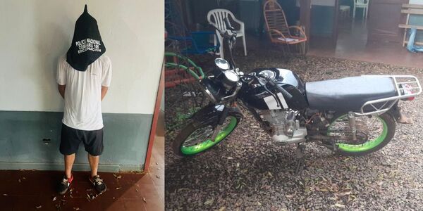 DETIENEN A SUJETO TRAS ROBO Y RECUPERAN MOTOCICLETA DENUNCIADA COMO HURTADA