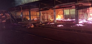 Incendio destruye seis casillas de muebleros en Caaguazú