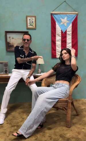 Nadia Ferreira, feliz en el concierto de Bad Bunny que tuvo a Marc Anthony como invitado especial - Gente - ABC Color