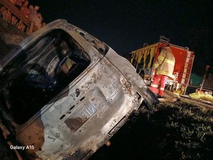 Juan León Mallorquín: conductor muere calcinado tras accidente | Unicanal