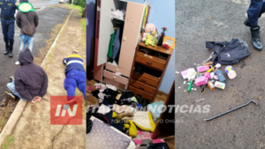 ENTRARON A UNA VIVIENDA A ROBAR Y LOS AGARRÓ LA POLICÍA