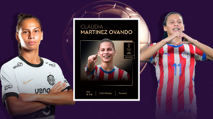 De Capitán Bado a la gala de París: Claudia Martínez, la primera paraguaya en el Balón de Oro