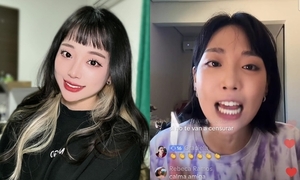 La furia de Ana Coreana hacia un seguidor que la insultaba durante un vivo