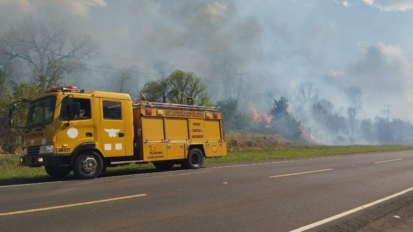 La lluvia da un respiro: incendio afectó el 45% del Parque Nacional Cerro Corá - ADN Digital