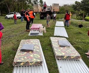 GOBIERNO ASISTIRÁ A FAMILIAS DAMNIFICADAS POR TEMPORAL EN COMUNIDADES DE ITAPÚA Y CONCEPCIÓN