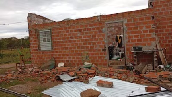 Destrozos y familias perjudicadas por temporal en Concepción