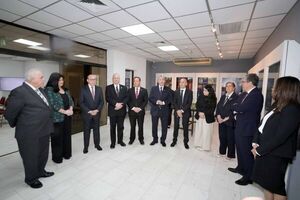 Presidente y ministros de la Corte Suprema acompañaron a miembros de la Corte IDH en visita al Museo de la Justicia