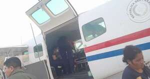 La Nación / Recién nacido tuvo que ser trasladado vía aérea desde el Chaco para ser ingresado a terapia