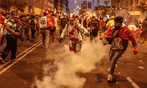 Protestas en Lima dejan 30 heridos y seis detenidos tras choques con la policía - OviedoPress