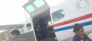 Trasladan vía aérea a un recién nacido que necesitaba terapia neonatal  | Unicanal
