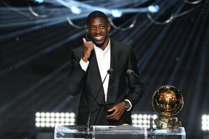 Versus / ¡Ousmane Dembélé se lleva el Balón de Oro y es el mejor jugador del mundo!