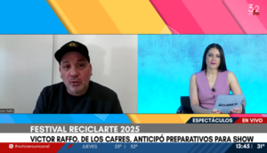 Festival ReciclArte: integrante de los “Los Cafres” anticipó preparativos del gran show | Unicanal
