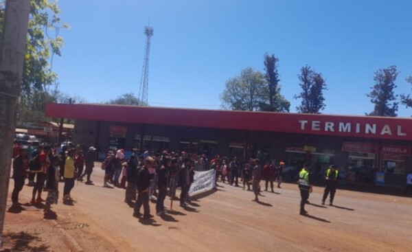 Indígenas realizaron protesta en Minga Guazú  