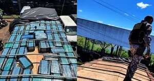 La Nación / Puente de la Amistad: detuvieron a paraguayo con casi dos toneladas de drogas